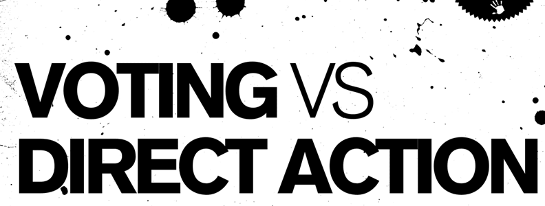 Featured Zine: Voting vs. Direct Action