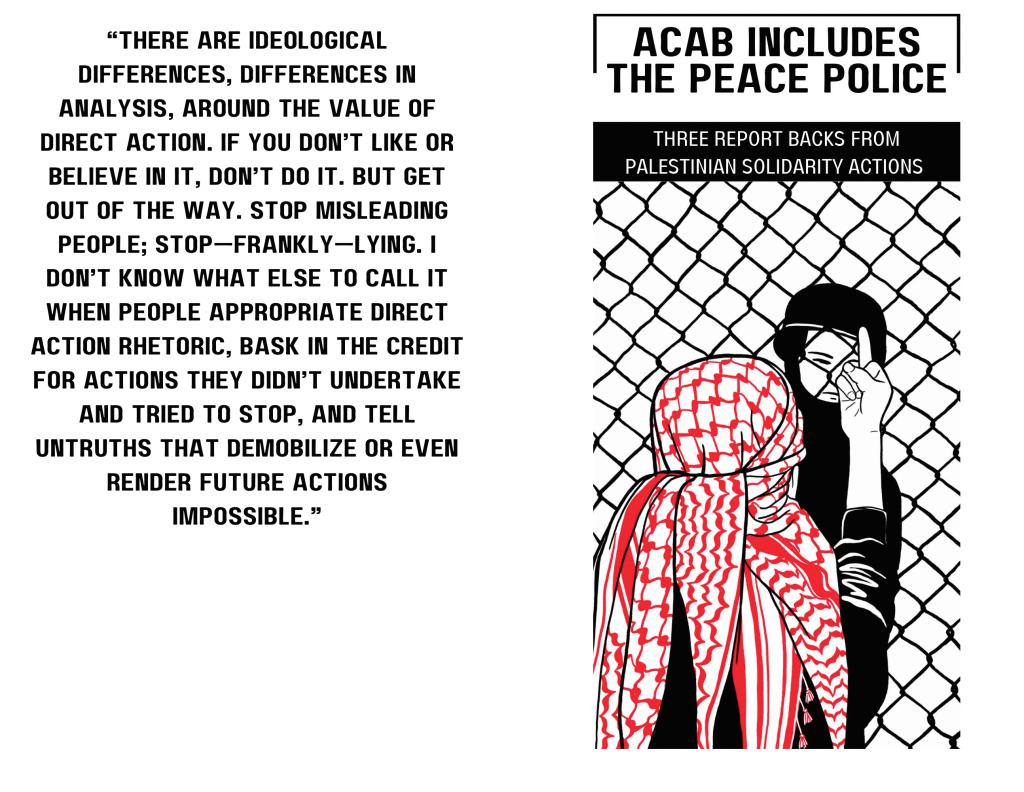 Cover of ACAB Includes Peace Police