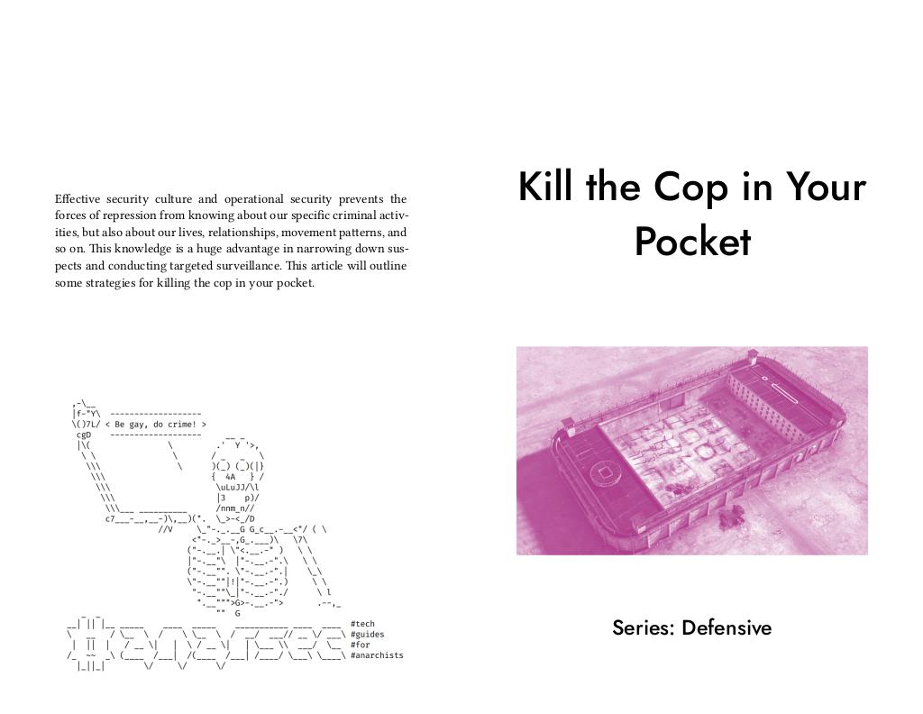 Cover of Kill the Cop in your Pocket